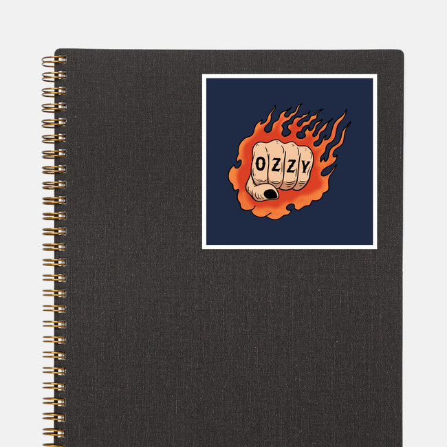 Rip Ozzy-None-Glossy-Sticker-summerdsgn