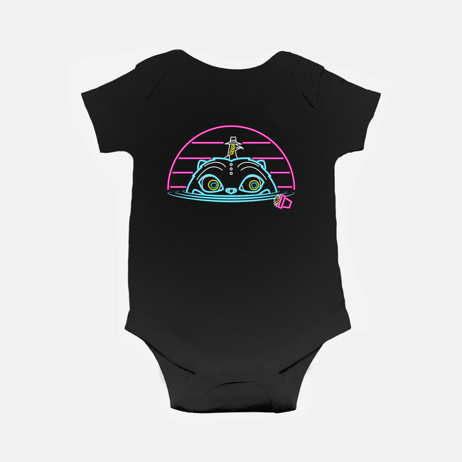 Derpy And Bird-Baby-Basic-Onesie-rocketman_art