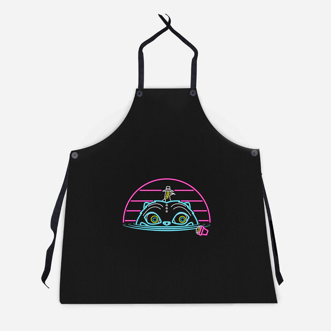 Derpy And Bird-Unisex-Kitchen-Apron-rocketman_art