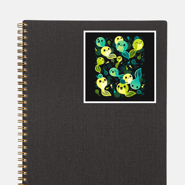 Tadpole Family-None-Glossy-Sticker-Vallina84
