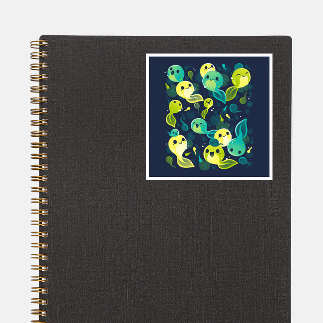 Tadpole Family-None-Glossy-Sticker-Vallina84