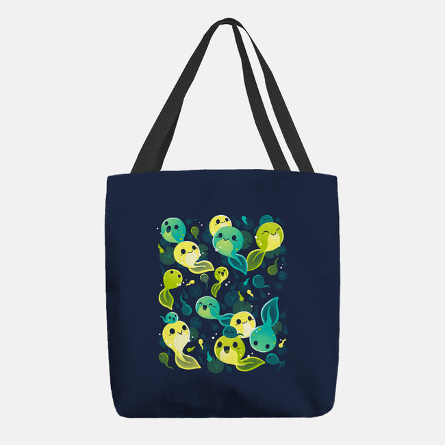Tadpole Family-None-Basic Tote-Bag-Vallina84