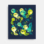 Tadpole Family-None-Stretched-Canvas-Vallina84