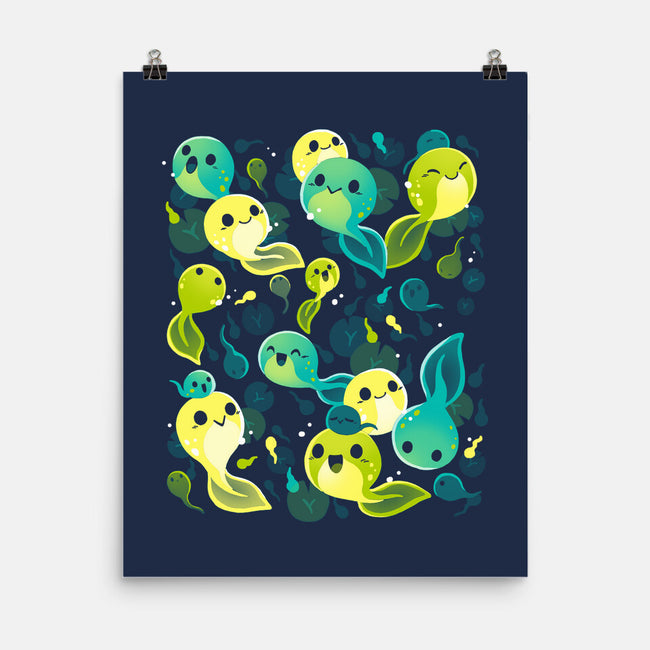 Tadpole Family-None-Matte-Poster-Vallina84