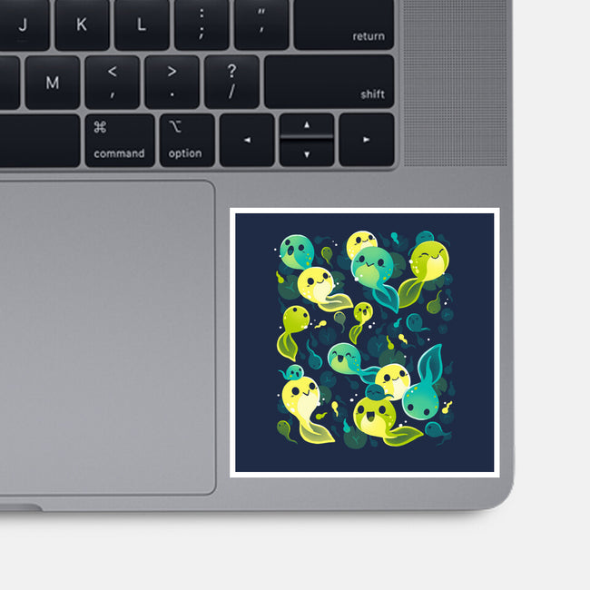 Tadpole Family-None-Glossy-Sticker-Vallina84