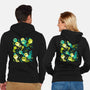 Tadpole Family-Unisex-Zip-Up-Sweatshirt-Vallina84