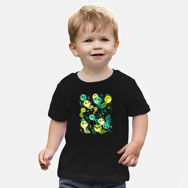 Tadpole Family-Baby-Basic-Tee-Vallina84