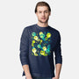 Tadpole Family-Mens-Long Sleeved-Tee-Vallina84