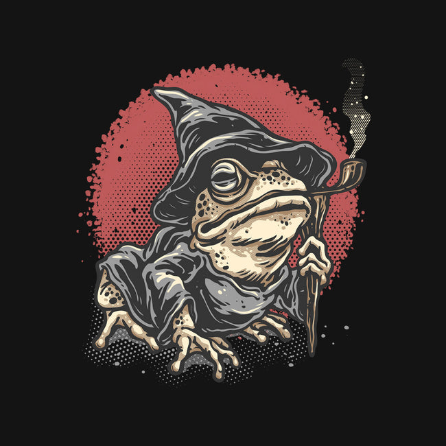 The Wizard Frog-Mens-Basic-Tee-glitchygorilla