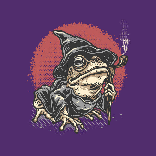 The Wizard Frog-None-Fleece-Blanket-glitchygorilla