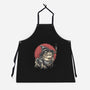The Wizard Frog-Unisex-Kitchen-Apron-glitchygorilla