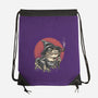 The Wizard Frog-None-Drawstring-Bag-glitchygorilla