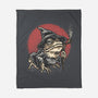 The Wizard Frog-None-Fleece-Blanket-glitchygorilla