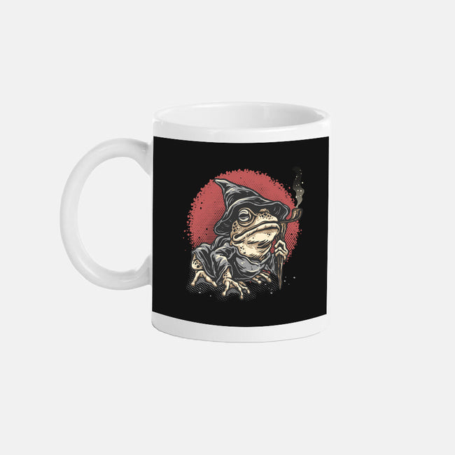 The Wizard Frog-None-Mug-Drinkware-glitchygorilla