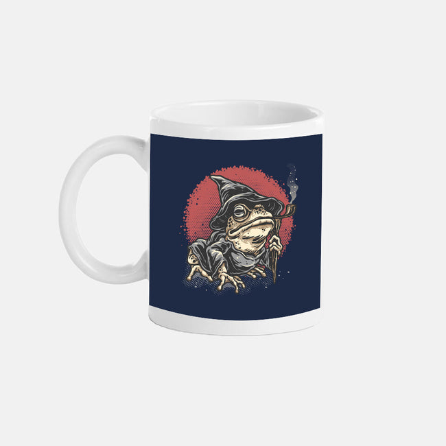The Wizard Frog-None-Mug-Drinkware-glitchygorilla