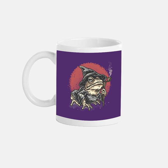 The Wizard Frog-None-Mug-Drinkware-glitchygorilla