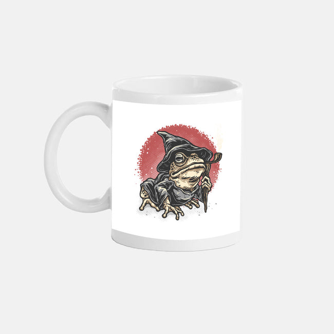 The Wizard Frog-None-Mug-Drinkware-glitchygorilla
