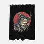 The Wizard Frog-None-Polyester-Shower Curtain-glitchygorilla