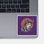 The Wizard Frog-None-Glossy-Sticker-glitchygorilla