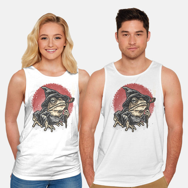 The Wizard Frog-Unisex-Basic-Tank-glitchygorilla