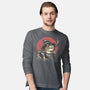 The Wizard Frog-Mens-Long Sleeved-Tee-glitchygorilla