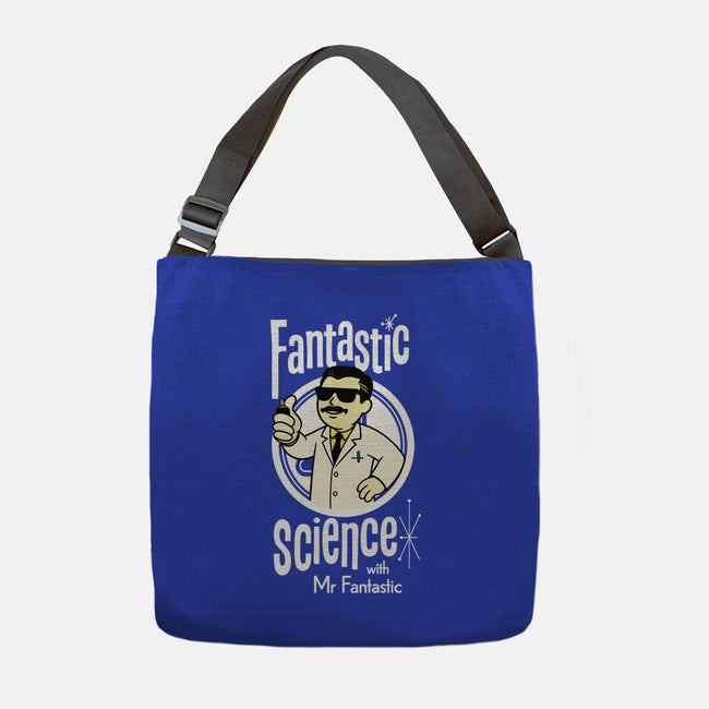 Fantastic Science With Mr. Fantastic-None-Adjustable Tote-Bag-Wookie Mike