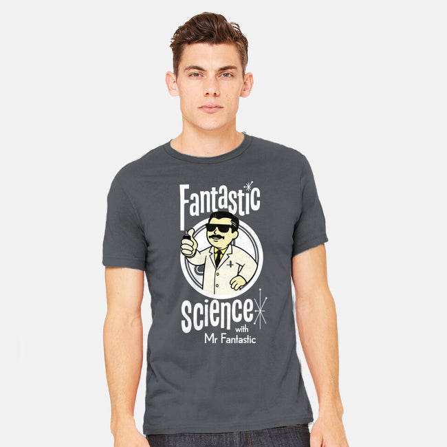 Fantastic Science With Mr. Fantastic-Mens-Heavyweight-Tee-Wookie Mike