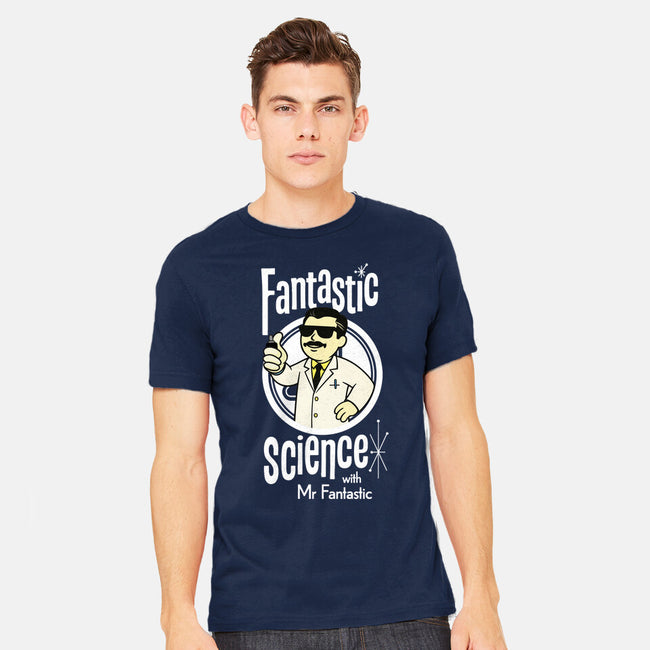 Fantastic Science With Mr. Fantastic-Mens-Heavyweight-Tee-Wookie Mike