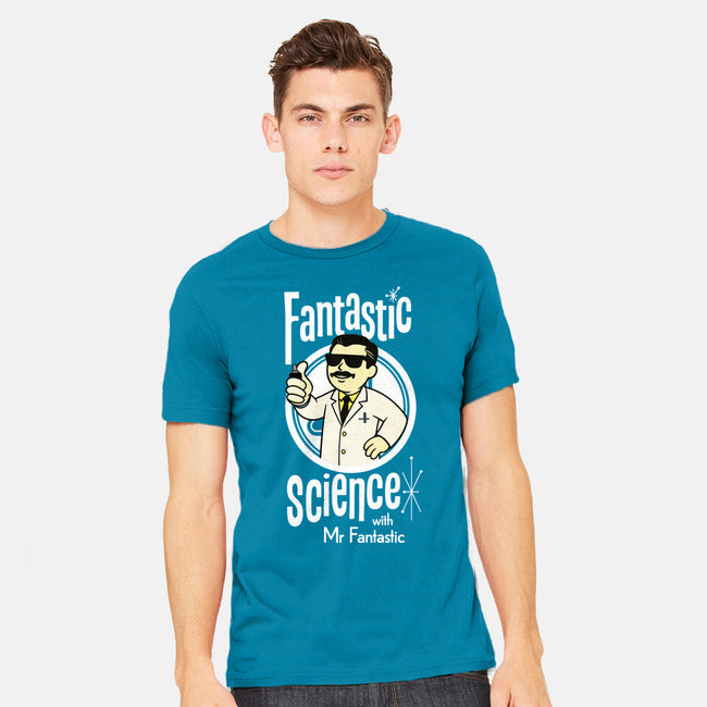 Fantastic Science With Mr. Fantastic-Mens-Heavyweight-Tee-Wookie Mike