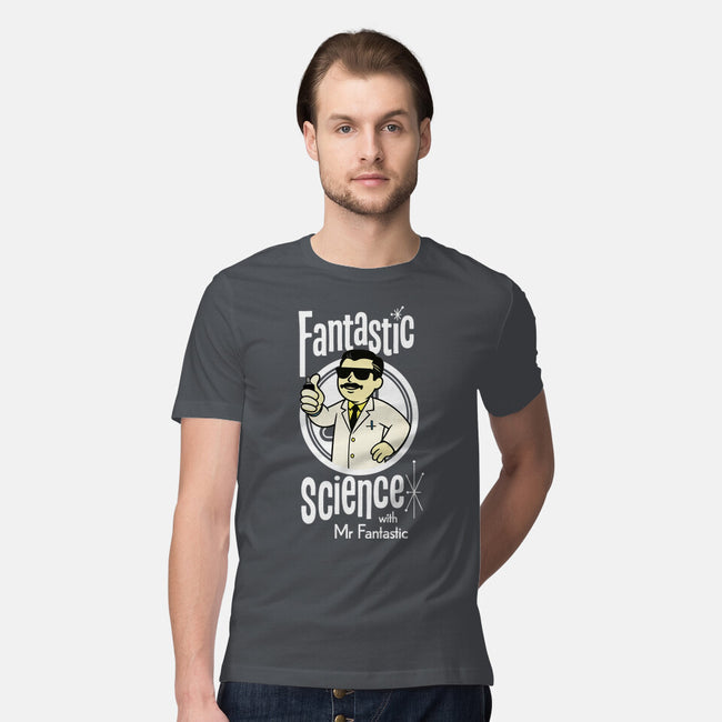 Fantastic Science With Mr. Fantastic-Mens-Premium-Tee-Wookie Mike