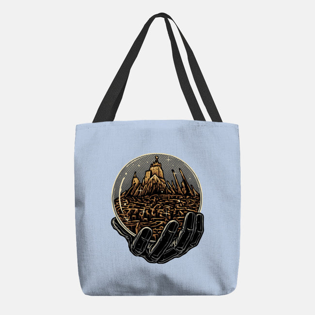 Wander Inside The Maze-None-Basic Tote-Bag-glitchygorilla