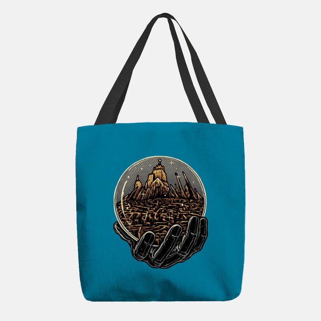 Wander Inside The Maze-None-Basic Tote-Bag-glitchygorilla