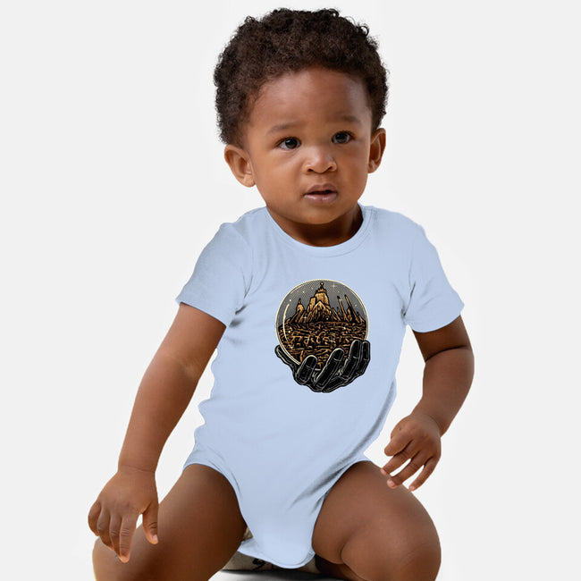 Wander Inside The Maze-Baby-Basic-Onesie-glitchygorilla
