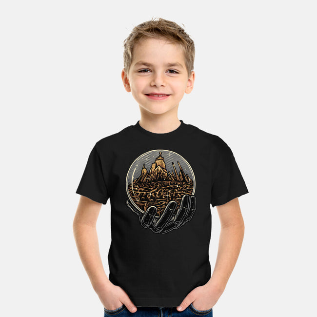 Wander Inside The Maze-Youth-Basic-Tee-glitchygorilla