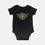 Courage To Protect The Land-Baby-Basic-Onesie-glitchygorilla