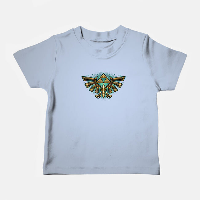 Courage To Protect The Land-Baby-Basic-Tee-glitchygorilla