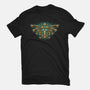 Courage To Protect The Land-Mens-Heavyweight-Tee-glitchygorilla