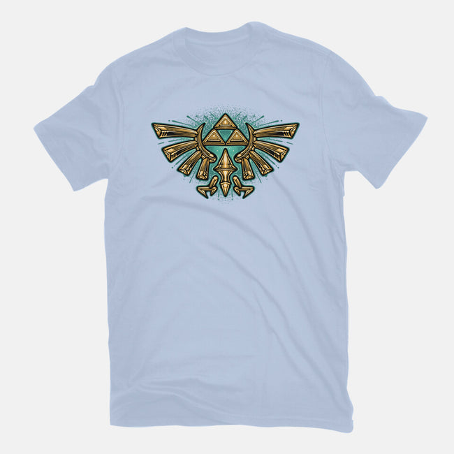 Courage To Protect The Land-Mens-Heavyweight-Tee-glitchygorilla