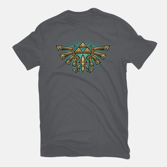Courage To Protect The Land-Mens-Heavyweight-Tee-glitchygorilla