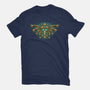 Courage To Protect The Land-Mens-Heavyweight-Tee-glitchygorilla