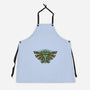Courage To Protect The Land-Unisex-Kitchen-Apron-glitchygorilla