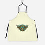 Courage To Protect The Land-Unisex-Kitchen-Apron-glitchygorilla