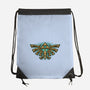 Courage To Protect The Land-None-Drawstring-Bag-glitchygorilla