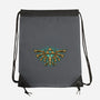 Courage To Protect The Land-None-Drawstring-Bag-glitchygorilla