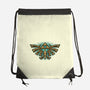 Courage To Protect The Land-None-Drawstring-Bag-glitchygorilla