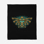 Courage To Protect The Land-None-Fleece-Blanket-glitchygorilla