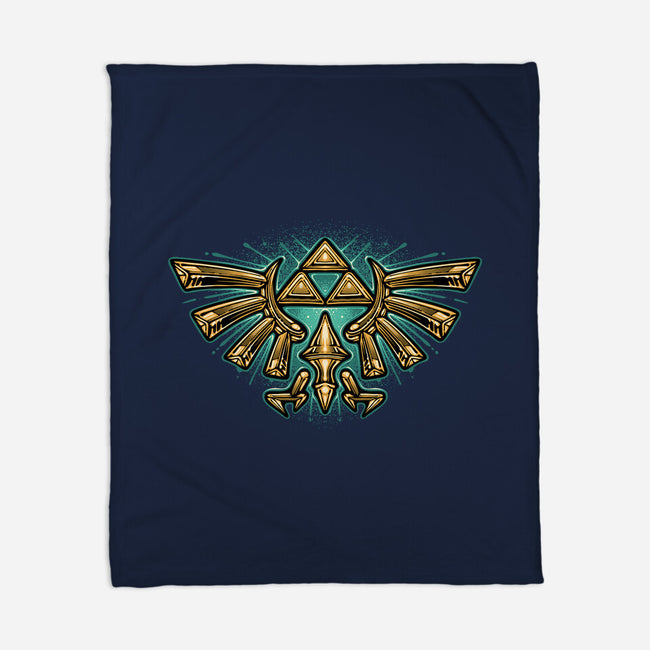 Courage To Protect The Land-None-Fleece-Blanket-glitchygorilla
