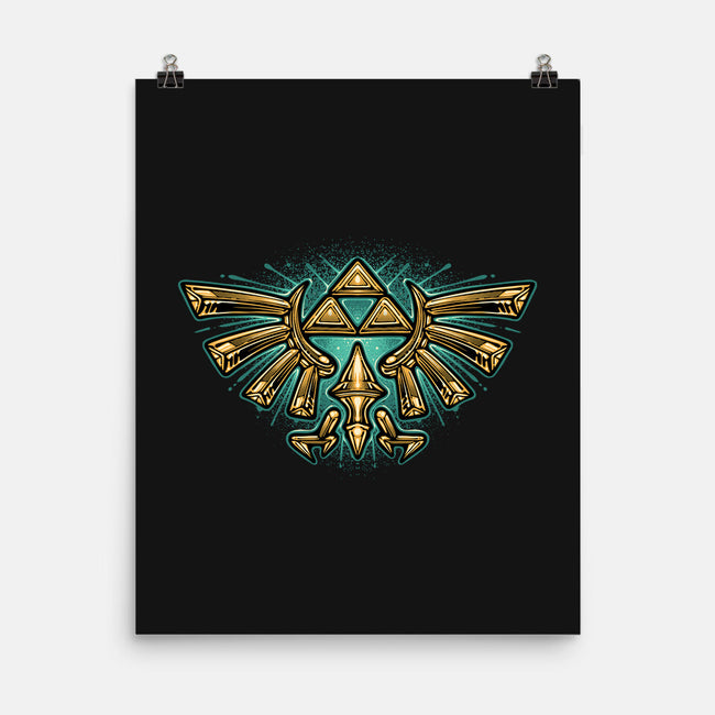 Courage To Protect The Land-None-Matte-Poster-glitchygorilla