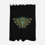 Courage To Protect The Land-None-Polyester-Shower Curtain-glitchygorilla