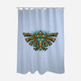 Courage To Protect The Land-None-Polyester-Shower Curtain-glitchygorilla